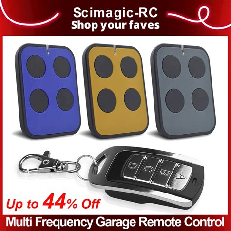 Scimagic-RC Multi Garage Gate Door Remote Control 280MHz to 868MHz ...
