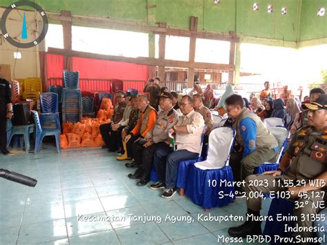 Kalaksa Bpbd Sumsel Mendampingi Kunjungan Kerja Gubernur Sumsel Dalam