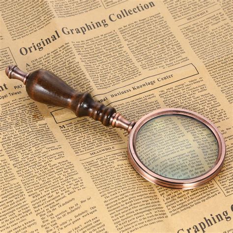 Handheld Magnifier X Reading Magnifying Glass Portable Jewelry Loupe