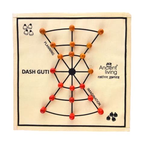 Buy Ancient Living Dash Gutti Strategy Board Game Online At Low Prices
