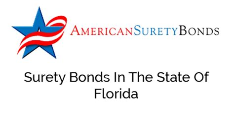 State Of Florida Surety Bonds American Surety Bonds Agency