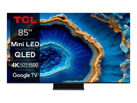 TCL 85C805 85" QD-Mini LED 4K Smart TV 85 inch