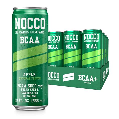 NOCCO Apple Caffeine Free | Buy NOCCO 12-pack online