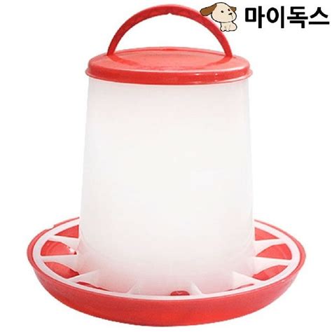 Hg4 닭모이통 닭물통 병아리 자동 사료통 닭먹이통 15kg 티몬