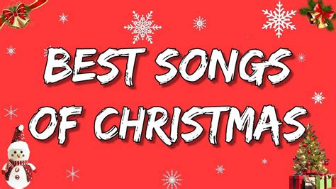 🎄 Merry Christmas Best Songs Of Christmas Lyrics Youtube