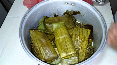 Cómo se acomodan los tamales y Pibipollitos en la olla YouTube