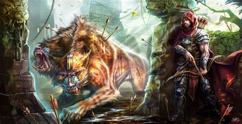 Beast Hunter By Rineart On Deviantart Выставки