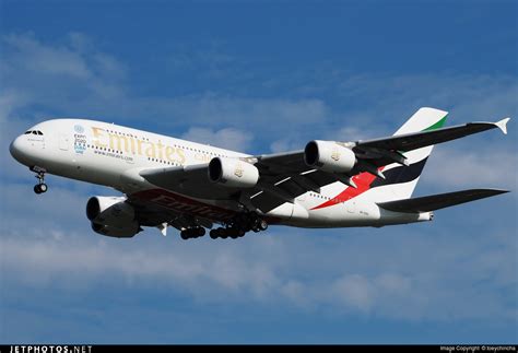 A6 EOU Airbus A380 861 Emirates Toeychincha JetPhotos