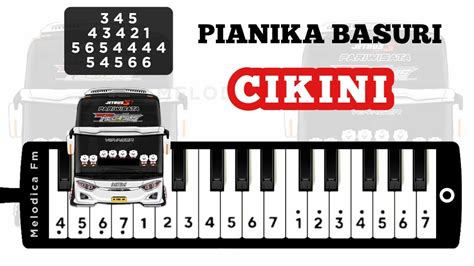 Cikini Ke Gondangdia Remix Not Pianika Basuri Youtube