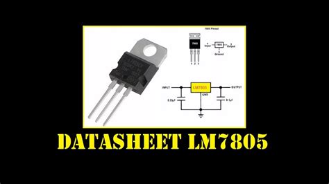 Cyrob Analyse détaillée du datasheet du régulateur linéaire LM7805