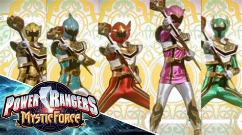 Power Rangers Mystic Force Alternate Opening 3 Demo 1 Youtube