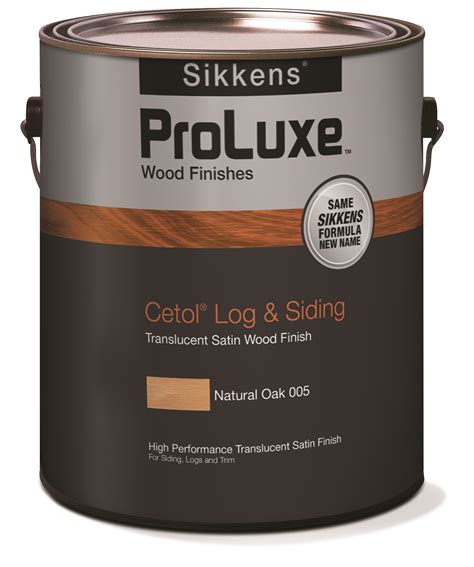 Sikkens ProLuxe Cetol Log & Siding Stain | LogFinish.com