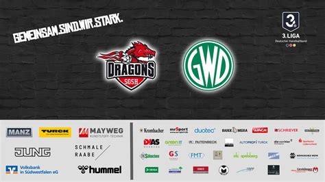 3 Liga Staffel West SGSH Dragons TSV GWD Minden II Video