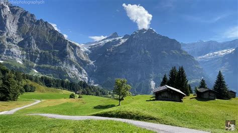 Grindelwald Switzerland 4K Wallpaper