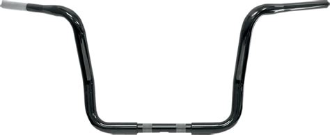 Gloss Black Buffalo Ape Hanger Touring Bars Drag