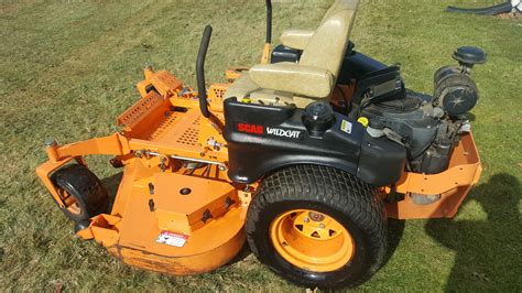 61in Scag Wildcat Commercial Zero Turn Mower 550 Hours 1 Owner Home