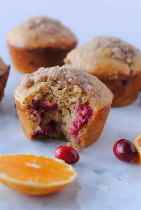 Cranberry Orange Muffins Never Any Thyme