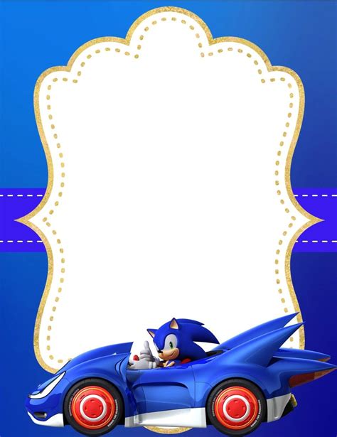 Pin On Fiestas Sonic Birthday Sonic Birthday Parties Sonic Party