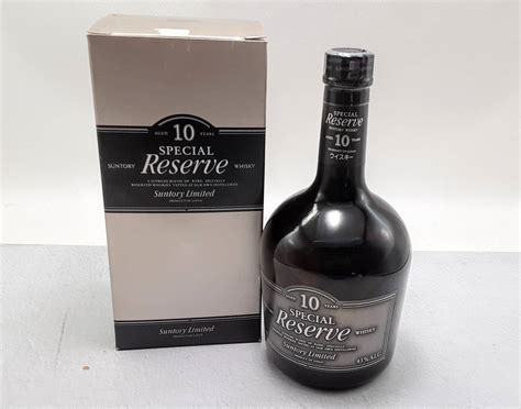 【未使用】【古酒 未開栓】サントリー スペシャル リザーブ 10年suntory Special Reserve ウィスキー★whisky