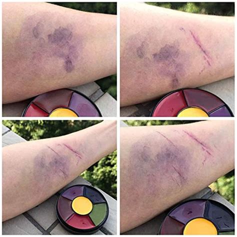 Mysense Color Bruise Wheel Special Effects Sfx Zombie Makeup Kit