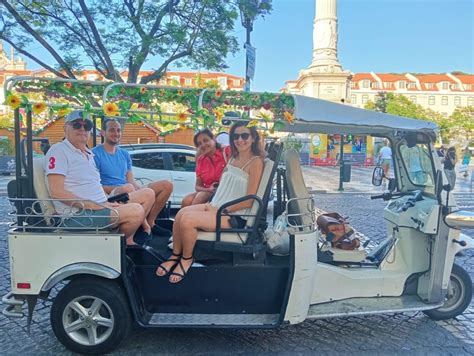 Lisbon Half Day 4 Hour Private Guided City Tour By Tuk Tuk