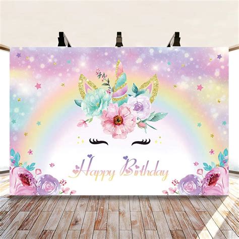 Buy Unicorn Birthday Party Decorations Supplies Unicorn Pink Party