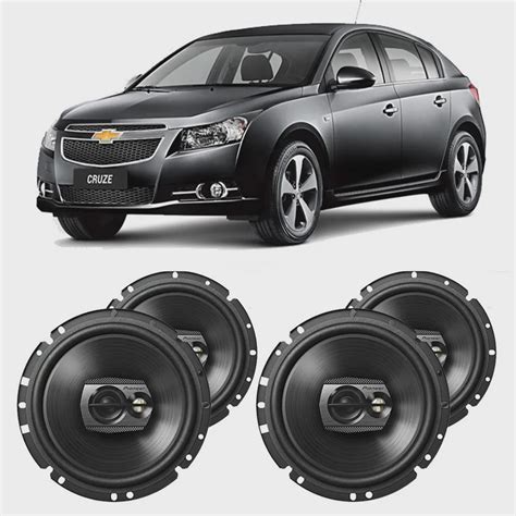 Alto Falante Chevrolet Cruze Hatch 2011 A 2016 Pioneer 6 Polegadas 240W