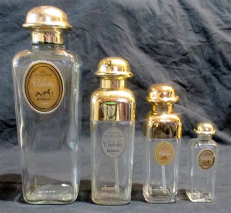 Anciens Flacons De Parfum Hermes Caleche Vides Cm Eur