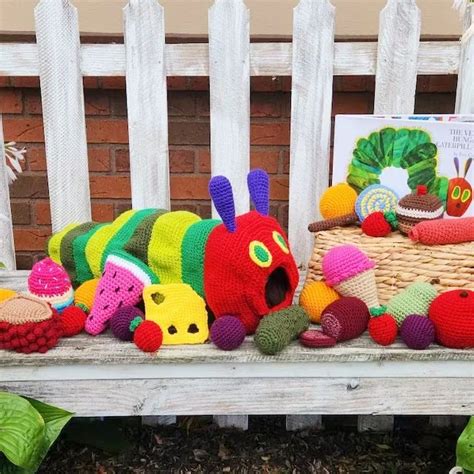 Very Hungry Caterpillar Crochet Pattern