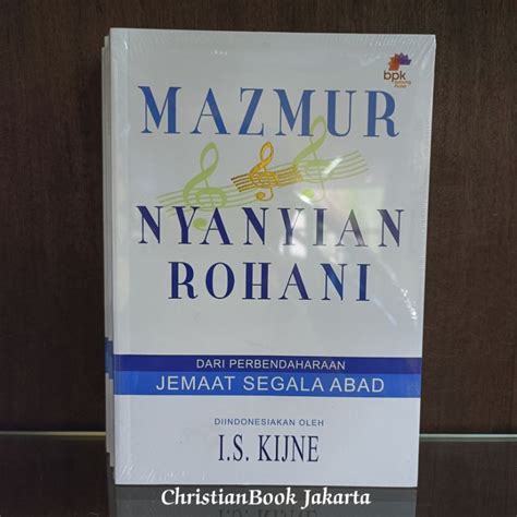 Jual Mazmur Dan Nyanyian Rohani Original Shopee Indonesia