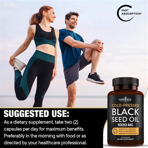 Black Seed Oil Softgel Capsules Premium Cold Pressed Nigella Sativa Producing Pure Black Cumin