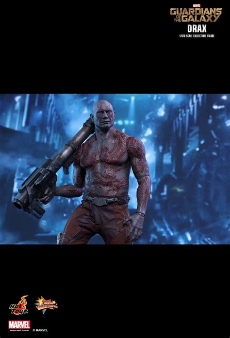 Drax Aus Dem Marvel Film Guardians Of The Galaxy Von Hot Toys Mms Dave Bautista