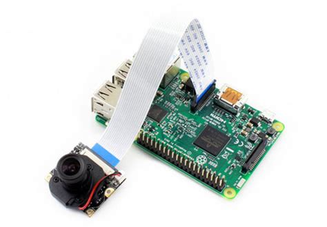 Raspberry Pi Camera Module w/ IR Cut Filter - RobotShop