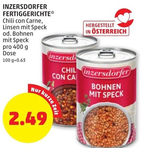 INZERSDORFER FERTIGGERICHTE Angebot Bei PENNY