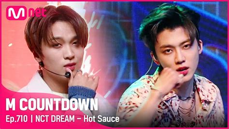 NCT DREAM Hot Sauce KPOP TV Show 엠카운트다운 Mnet 방송 YouTube