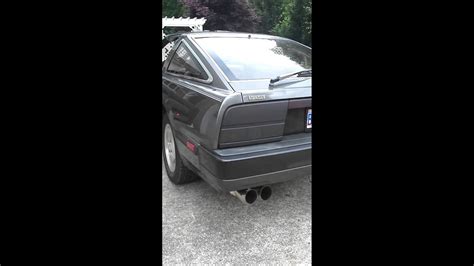 1985 Z31 Nissan 300zx Exhaust Aftermarket Youtube