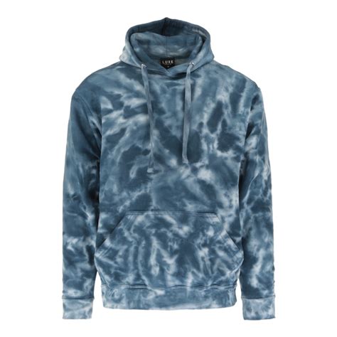 luxe apparel  adult tie dye hoodie  tdh