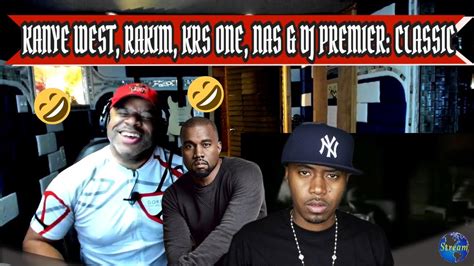 Kanye West Rakim Krs One Nas And Dj Premier Classic Producer