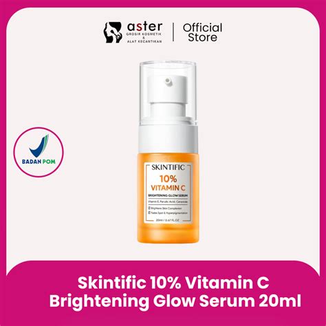 Jual Aster Kosmetik Skintific Vitamin C Brightening Glow Serum