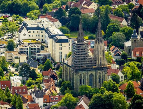 Luftbild Soest Sanierungs Und Restaurationsarbeiten Am