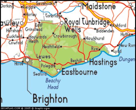 map  east sussex england uk map uk atlas eastbourne england map  england east sussex