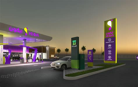 Design Of Petrol Station Behance