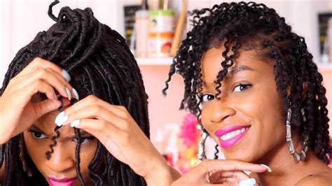 How To Remove Individual Crochet Faux Locs Natural Hair Youtube