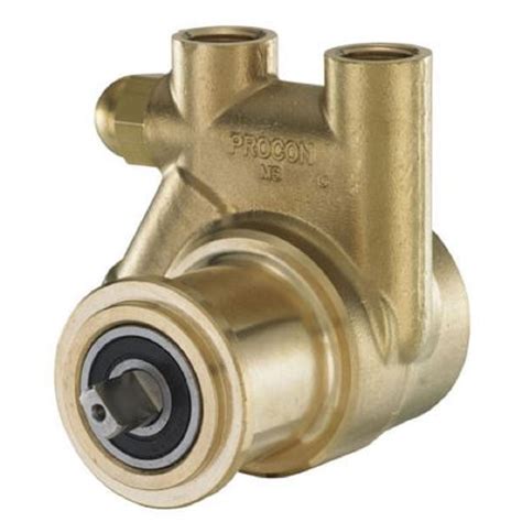 Procon 101d100f11bd Brass Rotary Vane Water Pump 100 Gph 30 To 59 Psi