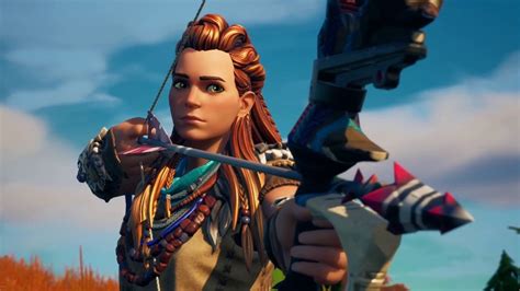 Fortnite Aloy Arrives To The Fortnite Island Trailer