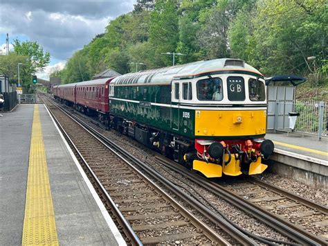 The Jurassic Crompton Swanage Railway Poole 9 May 2024