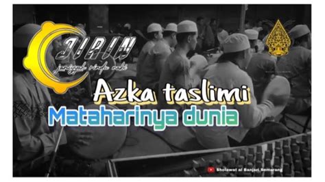 Viral Azka Taslimi Mataharinya Dunia Hadroh Rindu Nabi Semarang Youtube