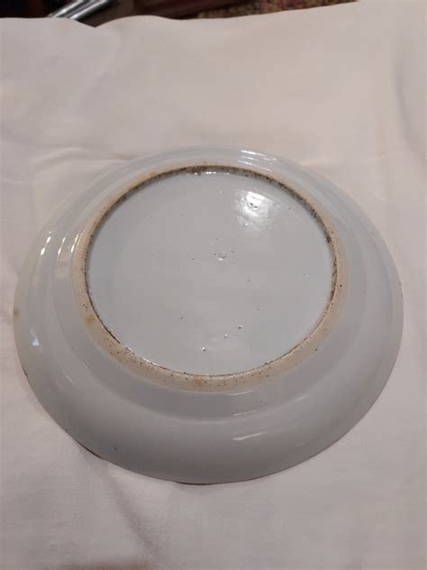 Proantic Assiette En Porcelaine De Canton Chine Fin XIXe Début XXe