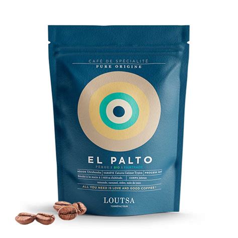 Loutsa El Palto Café de Spécialité en Grains Bio 250 gr