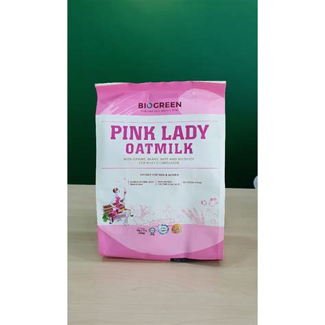 Biogreen Pink Lady Oatmilk Sachets Pack Halal S X G Shopee